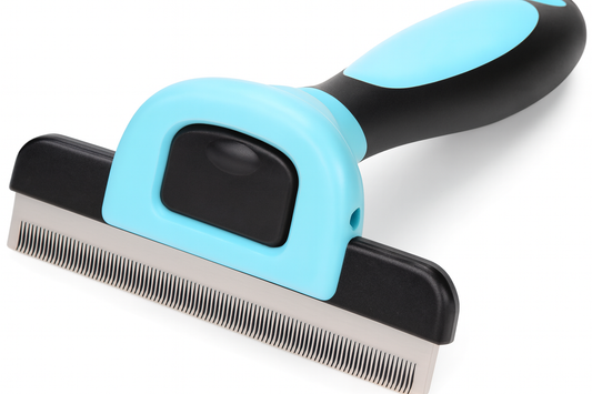 Professional Pet Deshedding Undercoat Rake for Dogs & Cats