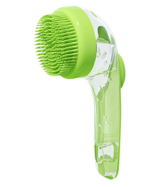 Long Handle Dog Bath Brush – Soft Bristles for Gentle Grooming
