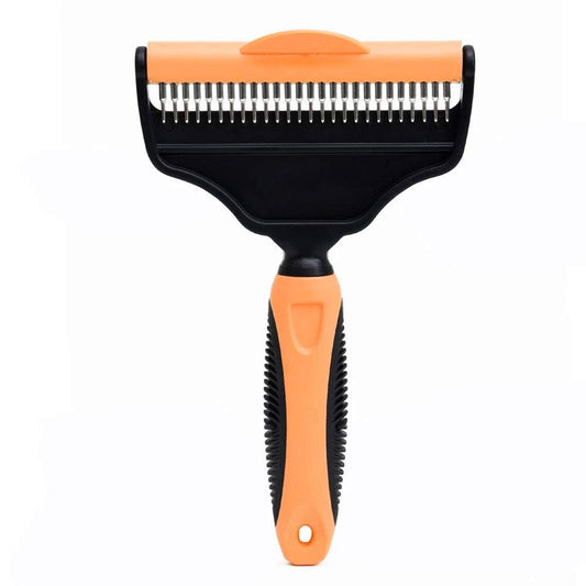 Pet Deshedding Brush for Dogs & Cats – Reduce Shedding Fast