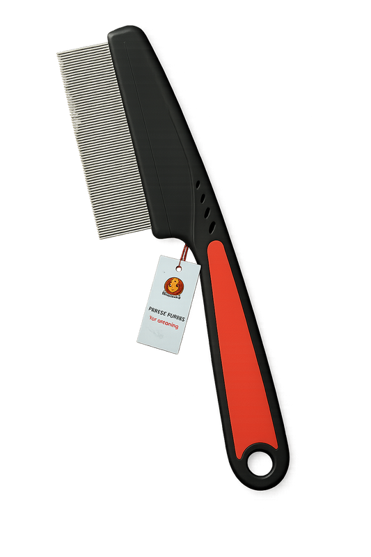 Stainless Steel Flea Comb for Dogs, Cats, Rabbits & Birds